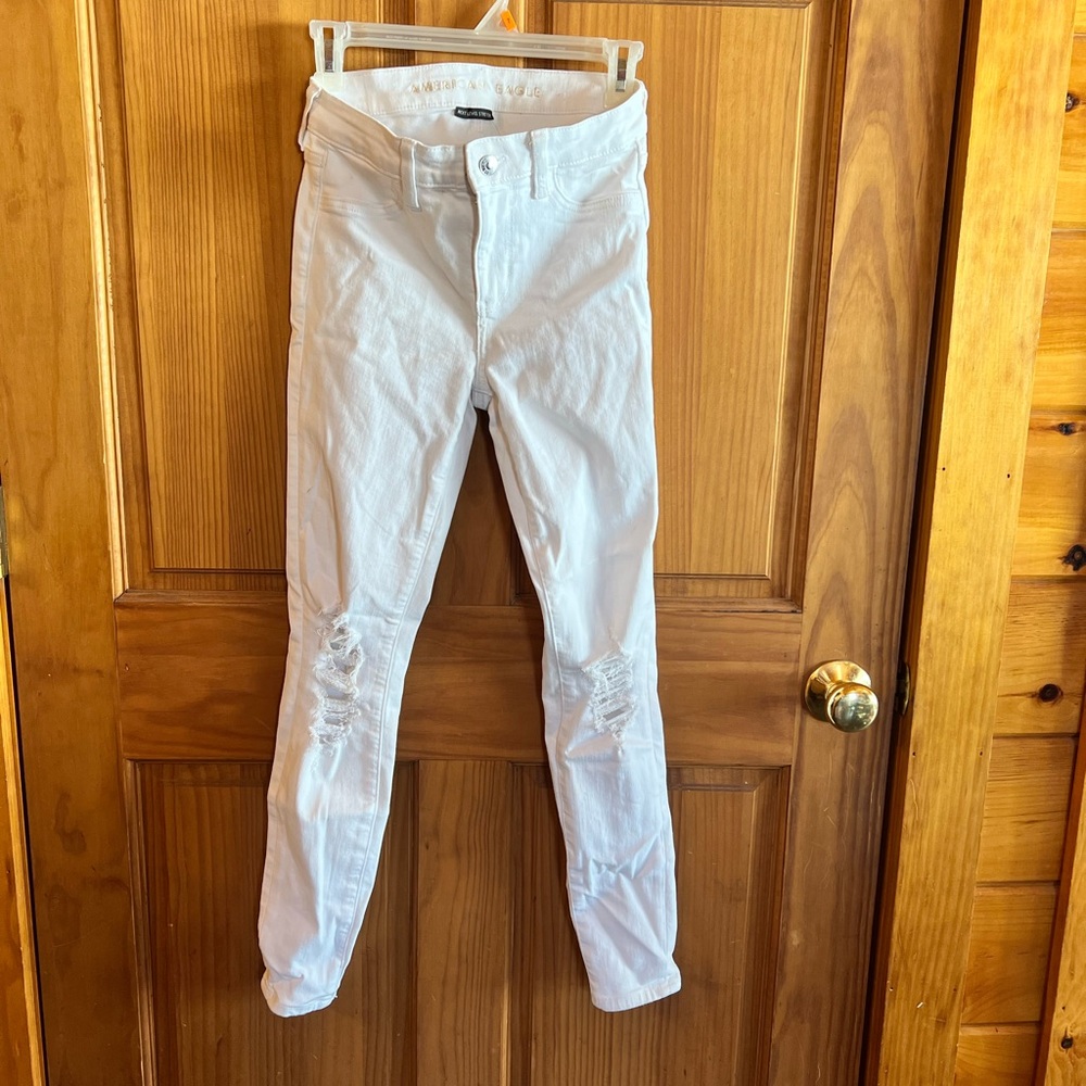American Eagle Outfitters White Jeans